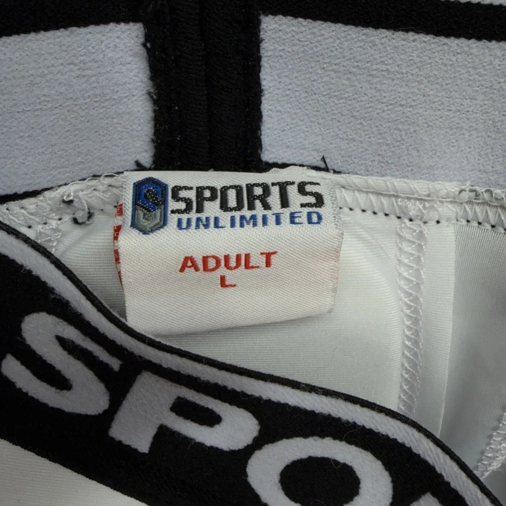 Sports Unlimited Integrated Football Girdle Adult Large White 7-Pad Omaha 1116